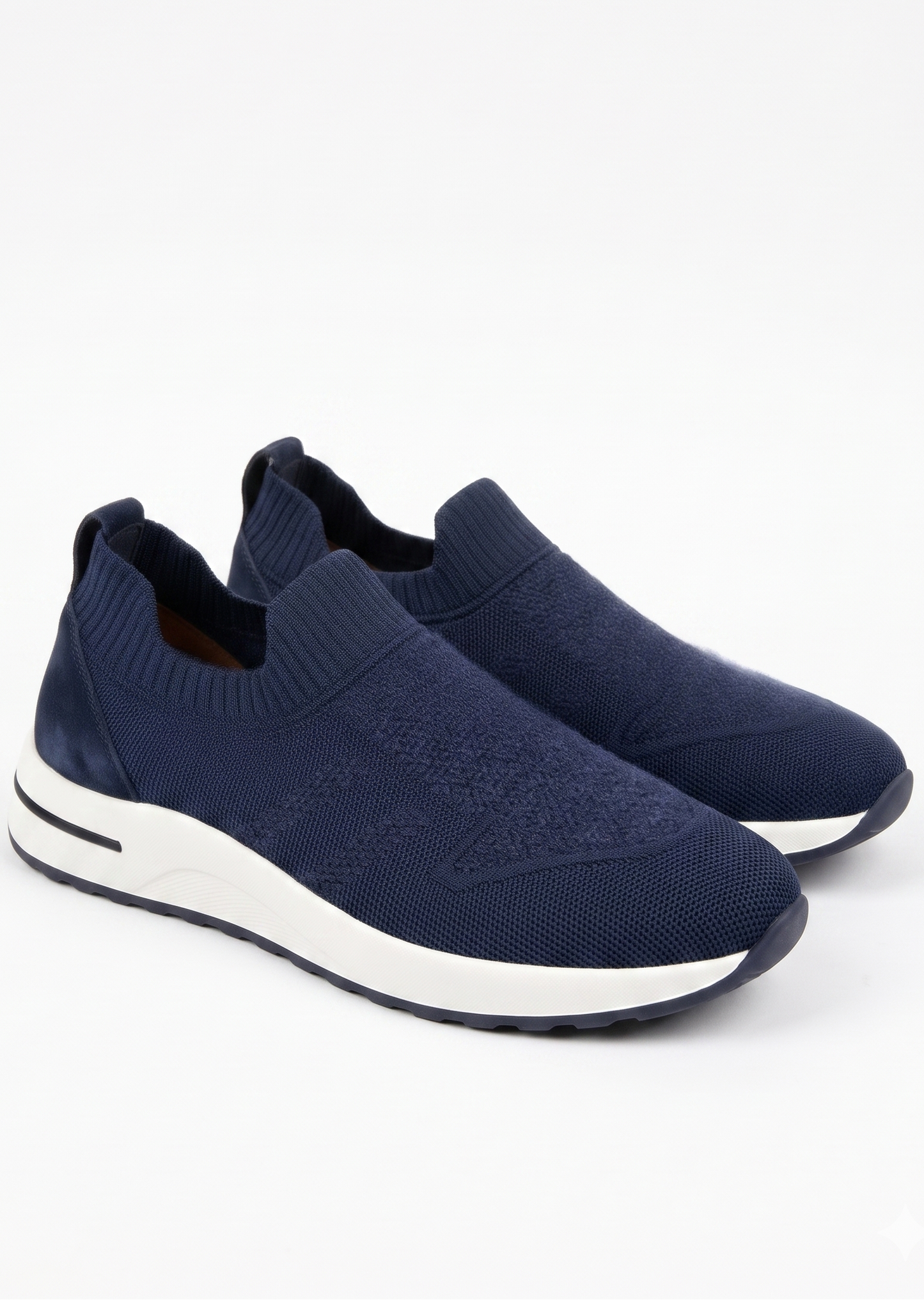 Specially Patterned Navy Blue Casual Shoes