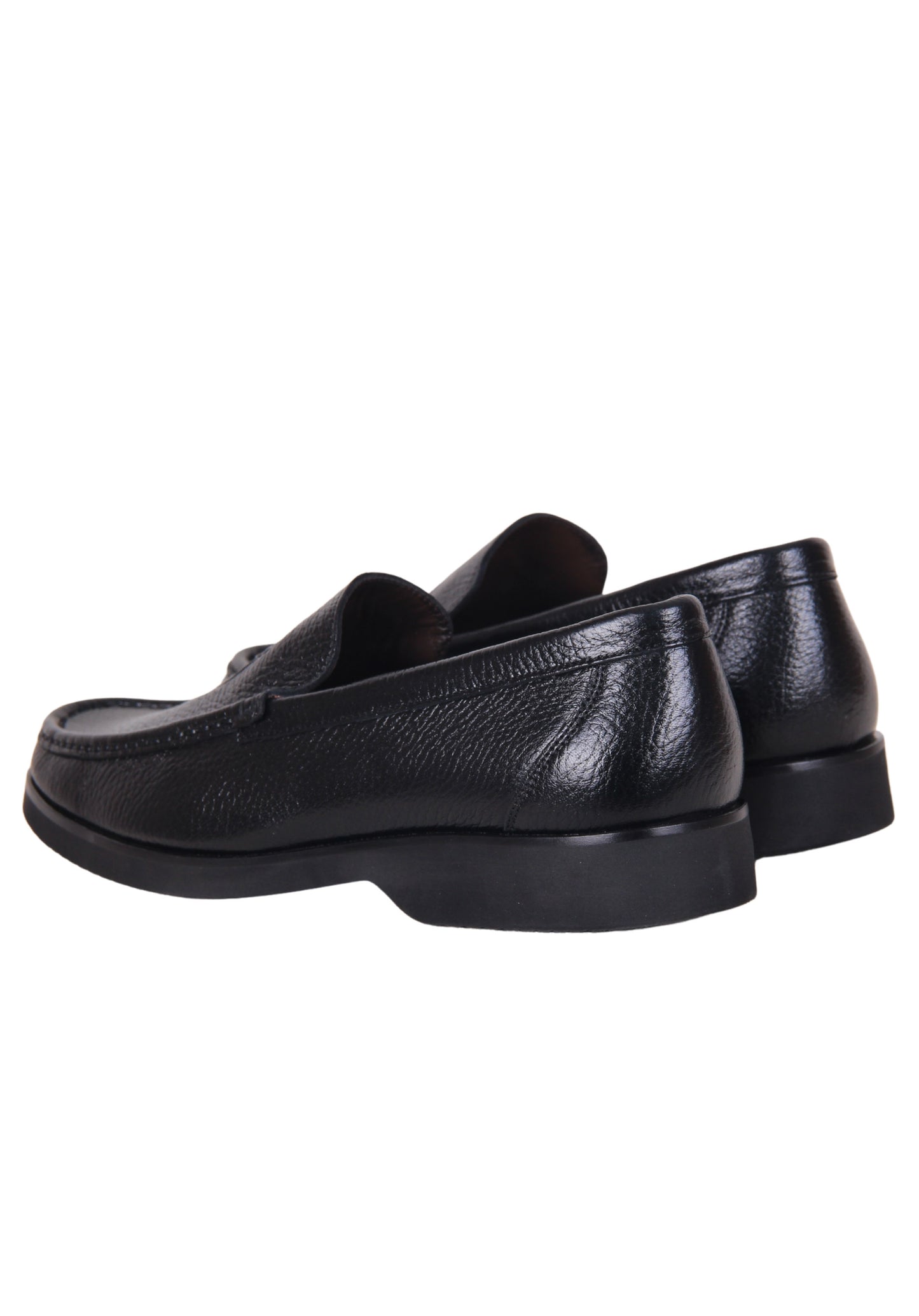 Scallezioni Exclusive Black Moccasins