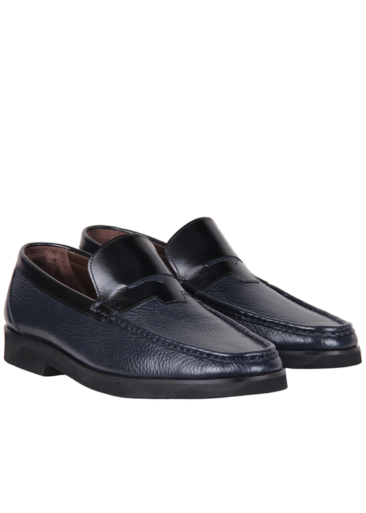 Classic Deerskin Leather Loafer Shoes