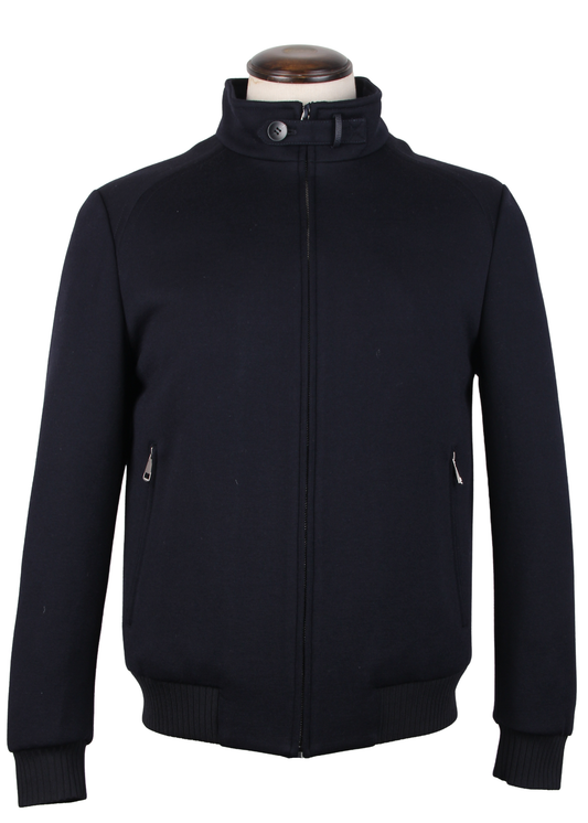 High-Neck Zip Jacket