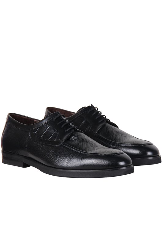 Deer Leather Derby Shoes