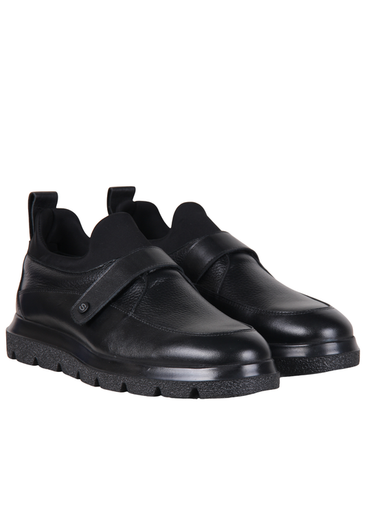 Natural Leather Loafer-Sneaker Hybrid