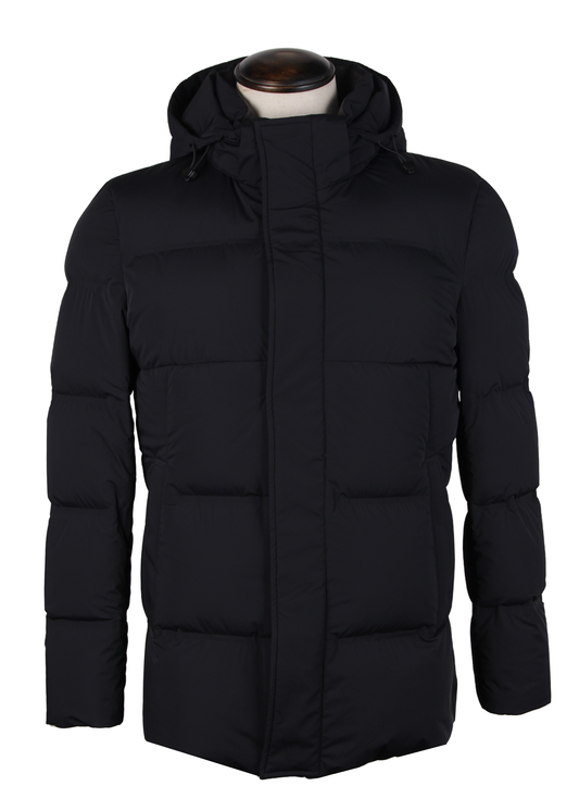 Duck Down Jacket Black