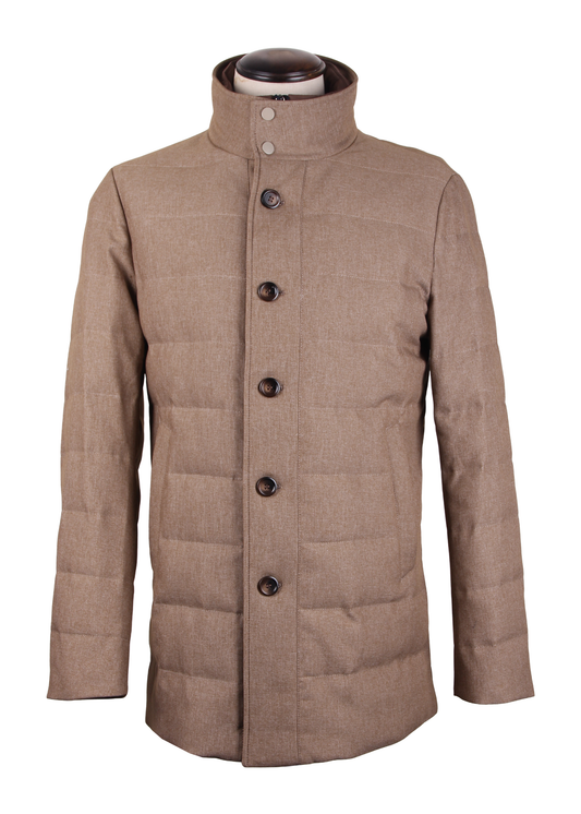 Duck Down Coat with Wind/Rain Resistant