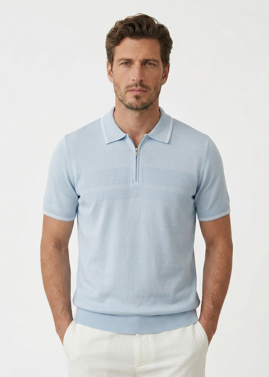 Zəncirbəndli Mavi Polo 