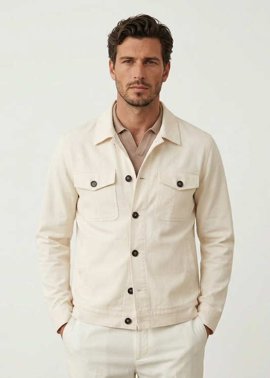 Multi-Pocket Men's Windbreak