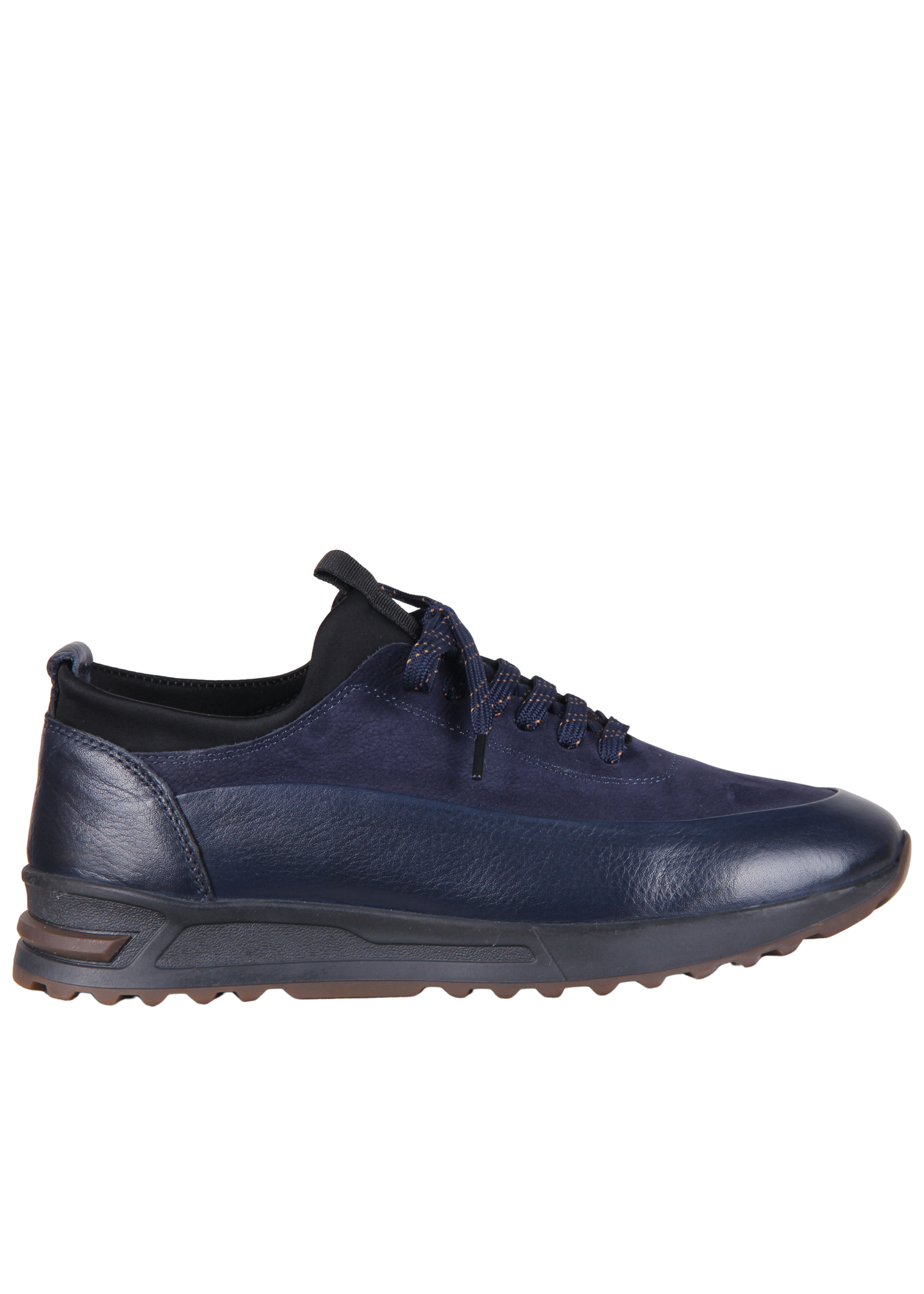 Dark Navy Leather/Nubuck Sneaker