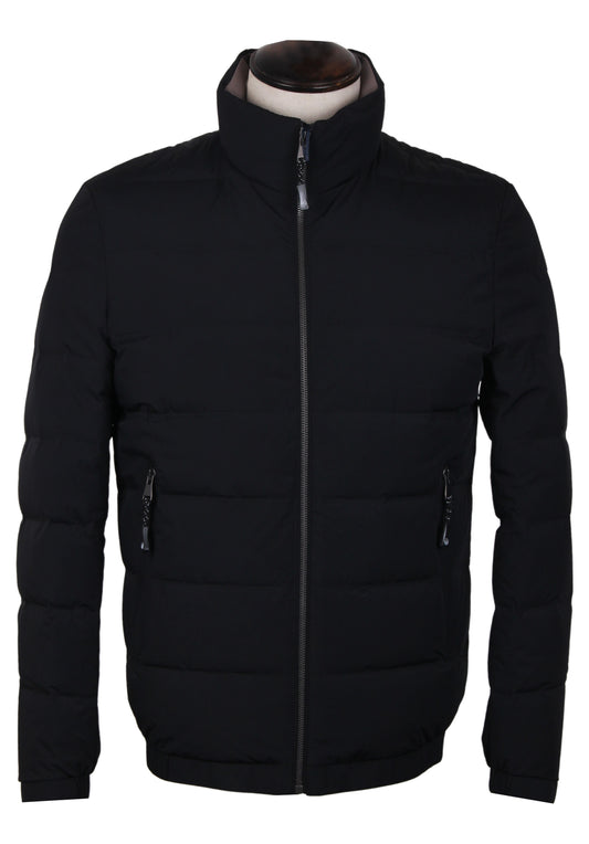 Black Down/Feather Jacket