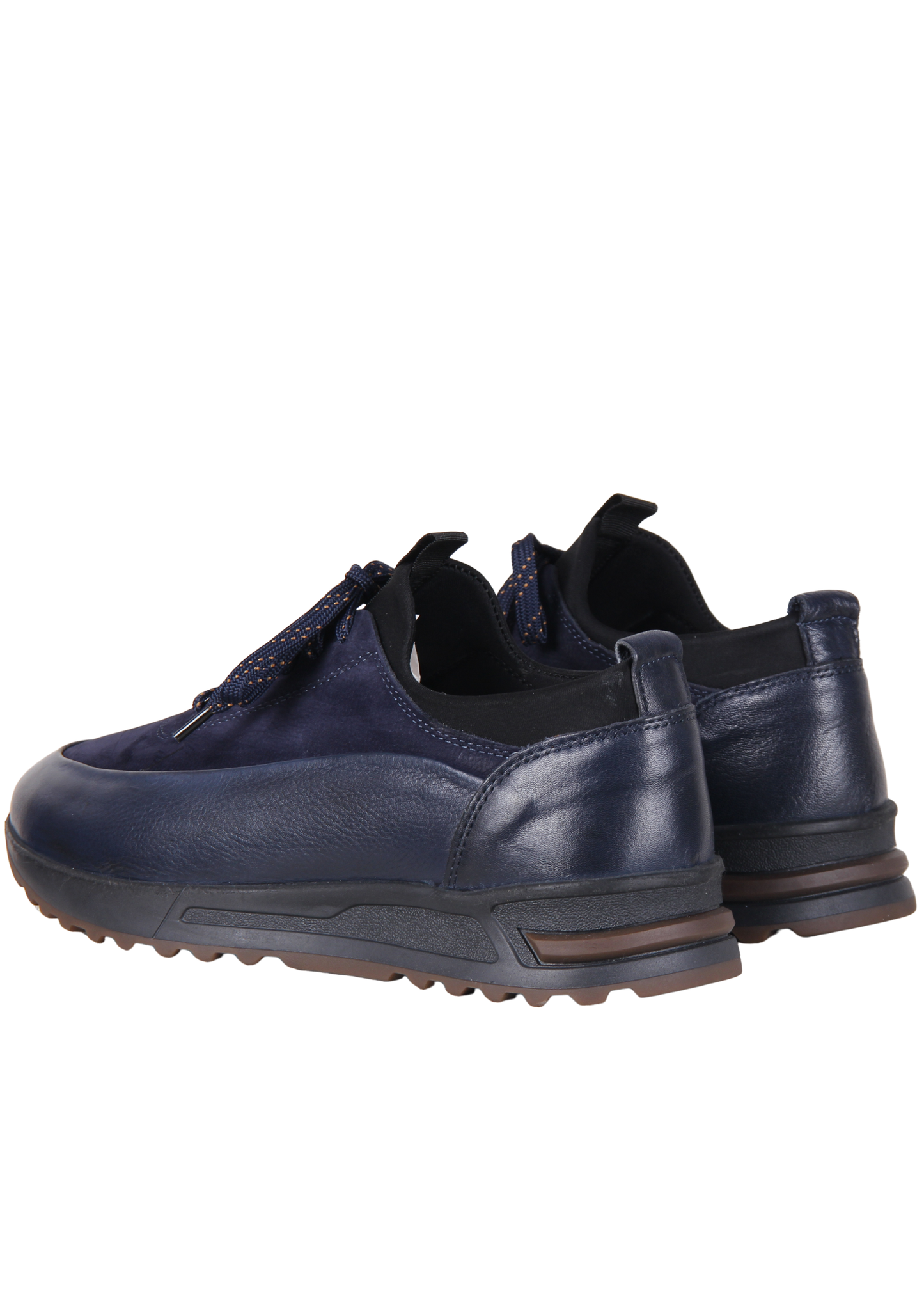 Dark Navy Leather/Nubuck Sneaker