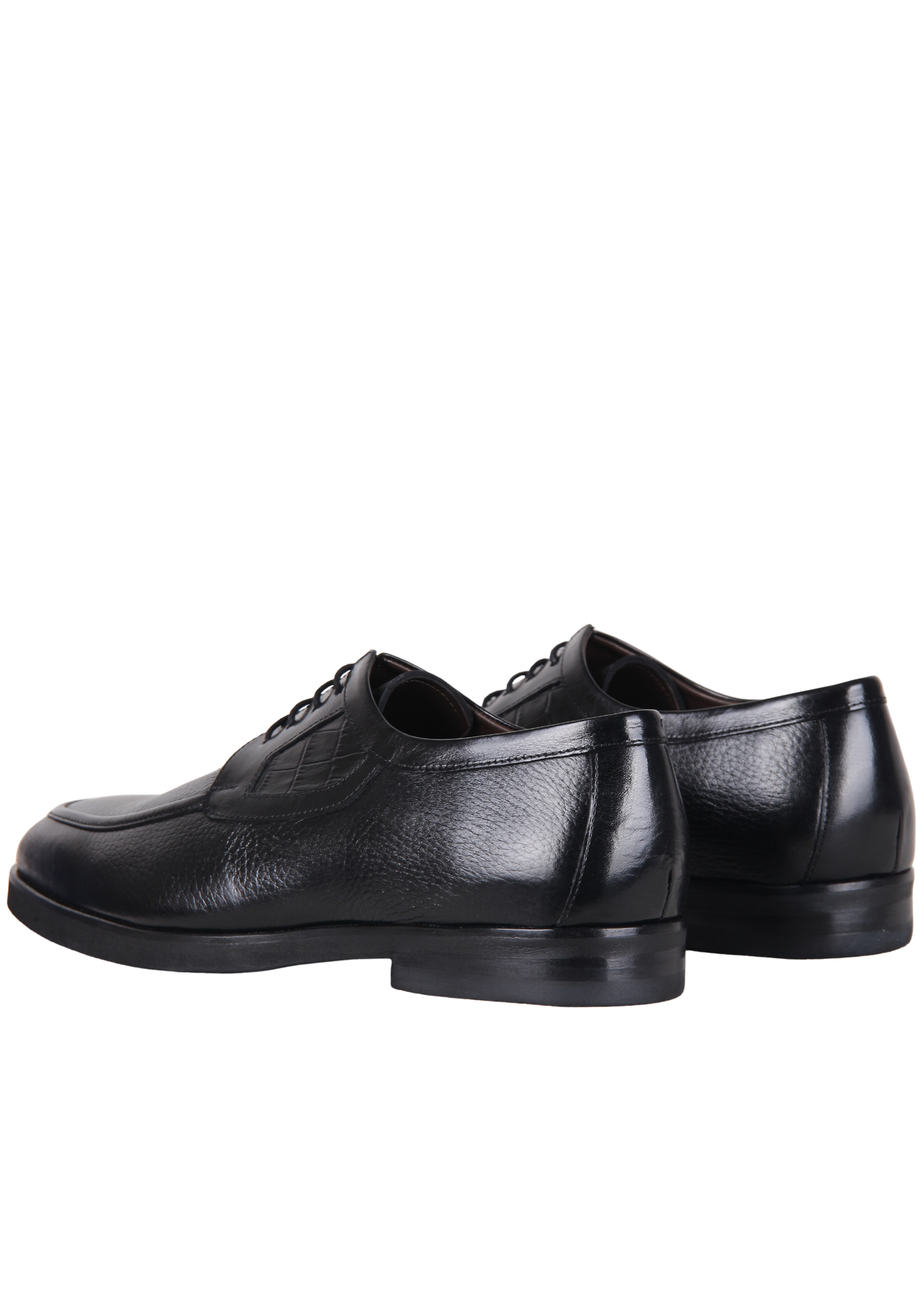 Deer Leather Derby Shoes