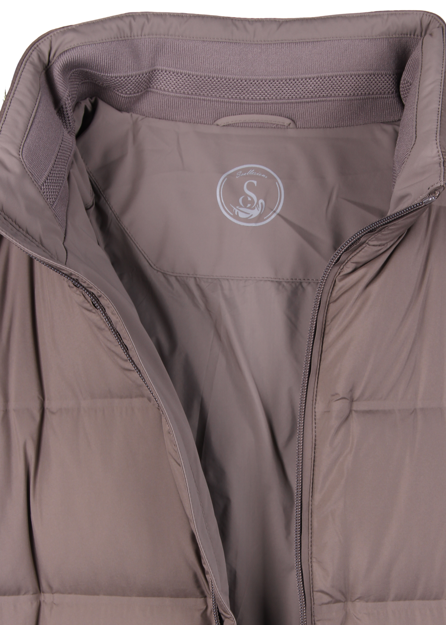 Khaki Down Puffer Jacket