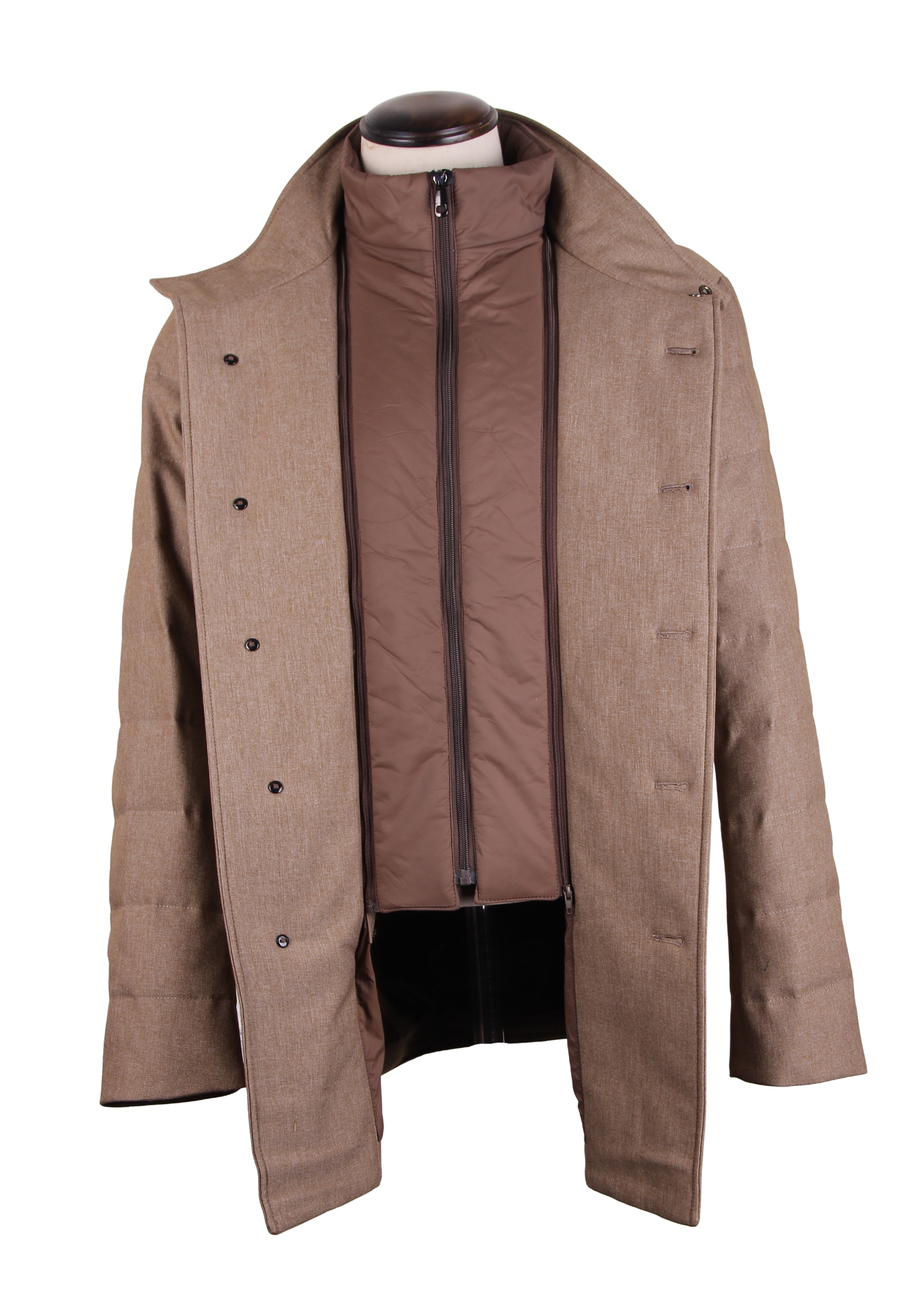 Duck Down Coat with Wind/Rain Resistant