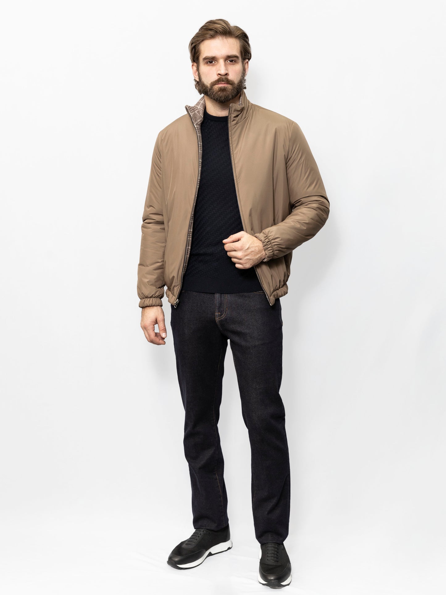 Reversible Jacket: Two Stylish Looks in One
