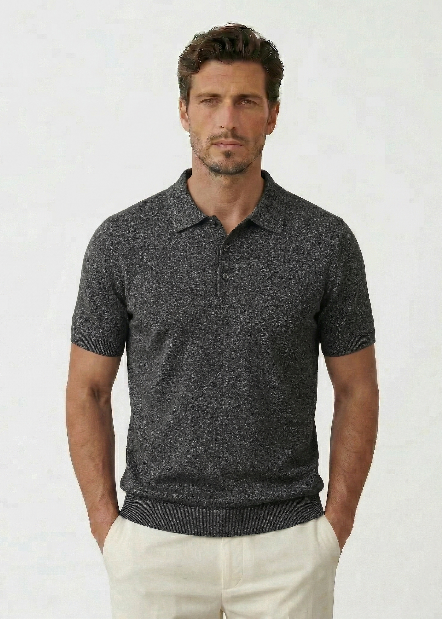 Gray Polo