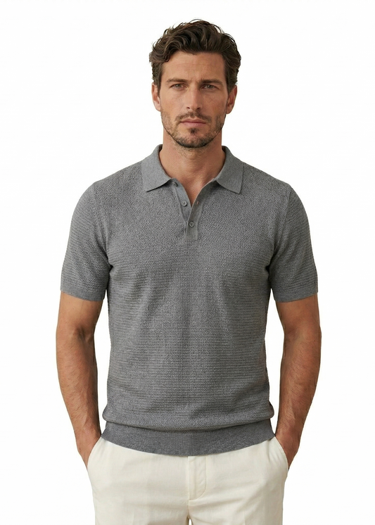 Light Grey Polo Shirt