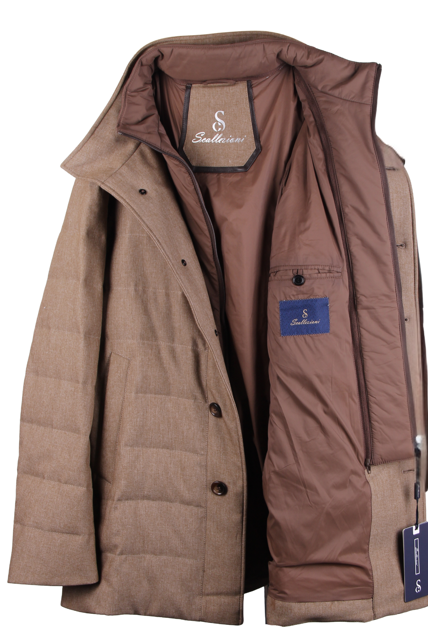 Duck Down Coat with Wind/Rain Resistant