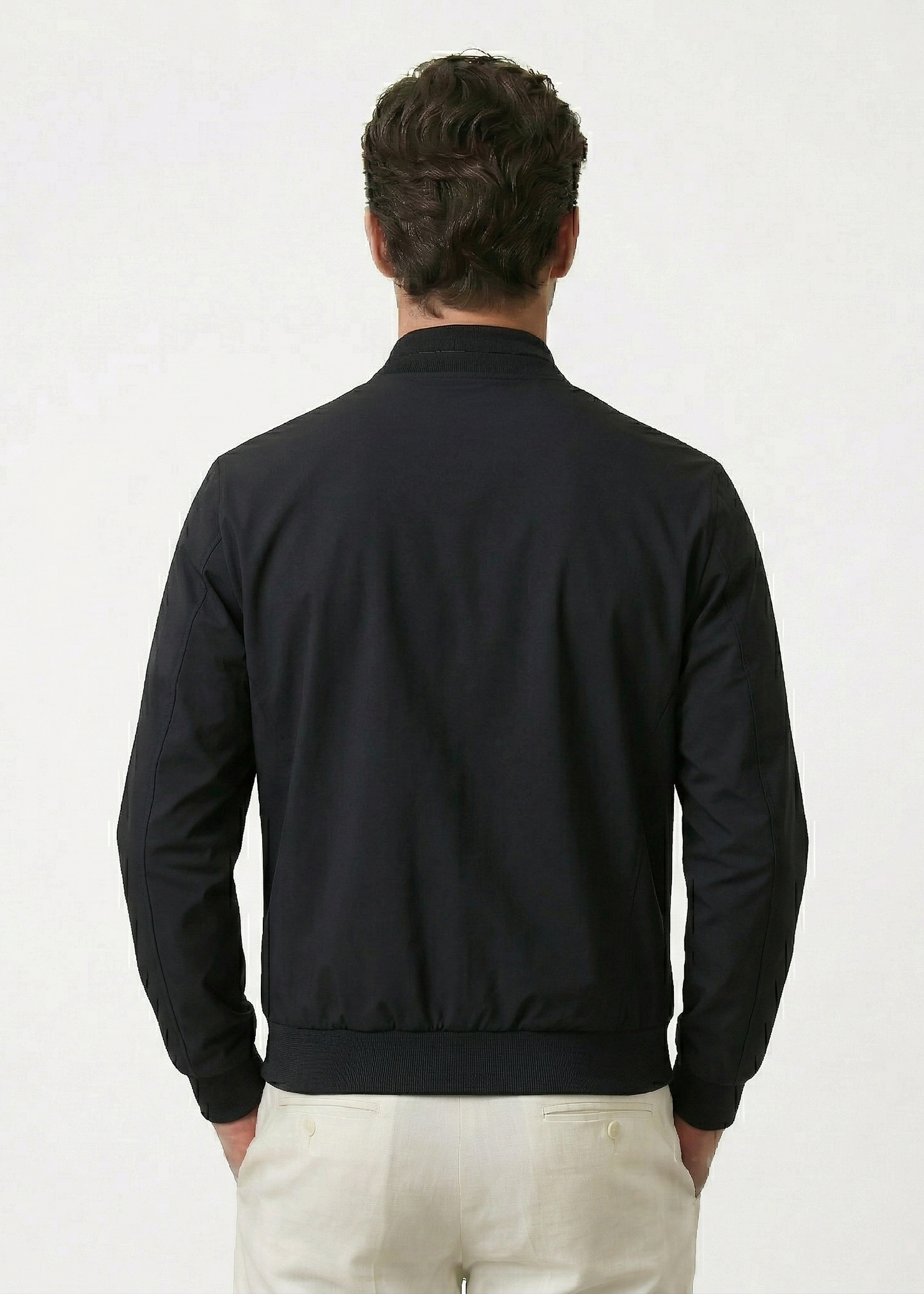 Blue Men's Bomber Jacket