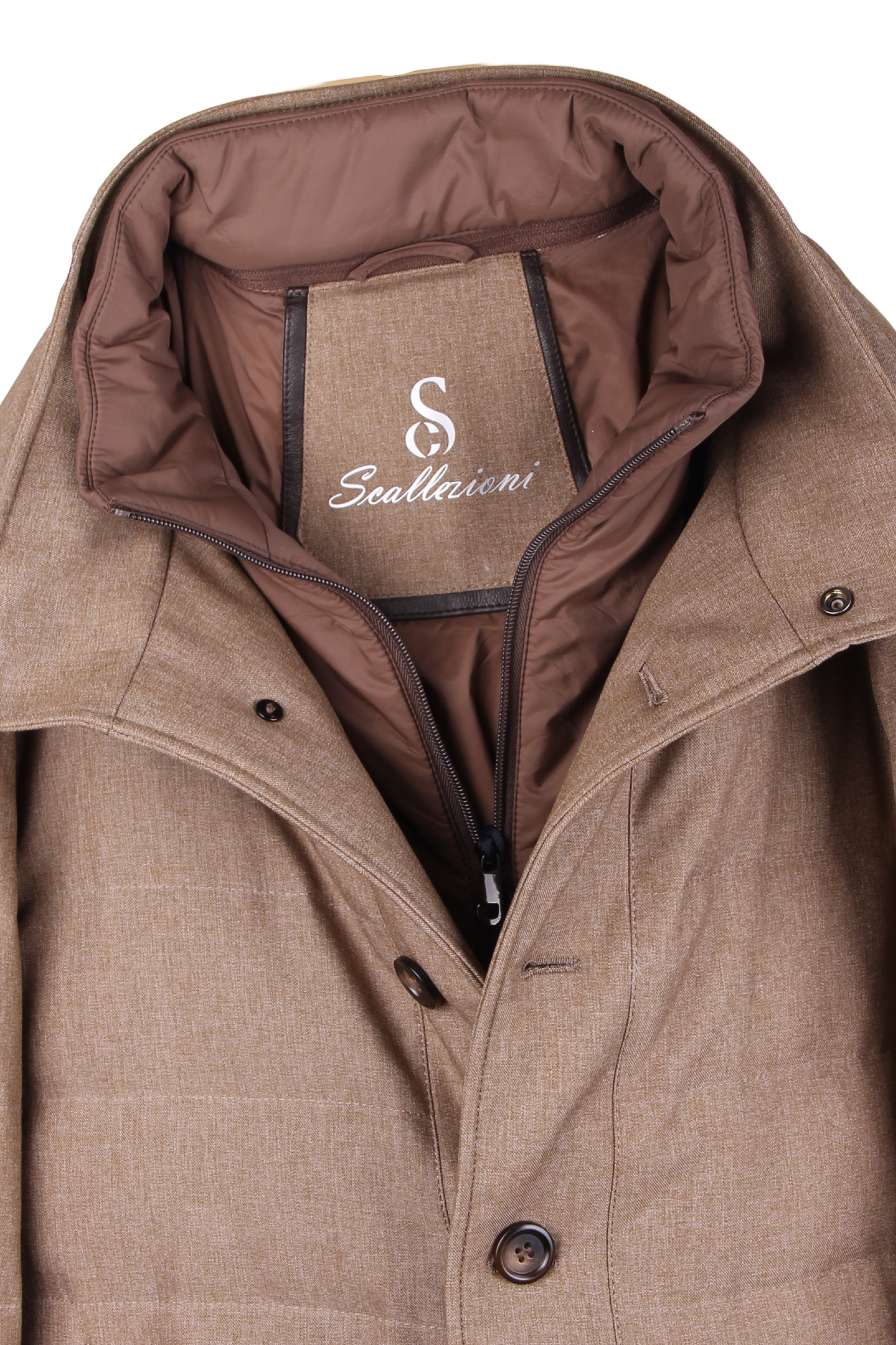 Duck Down Coat with Wind/Rain Resistant