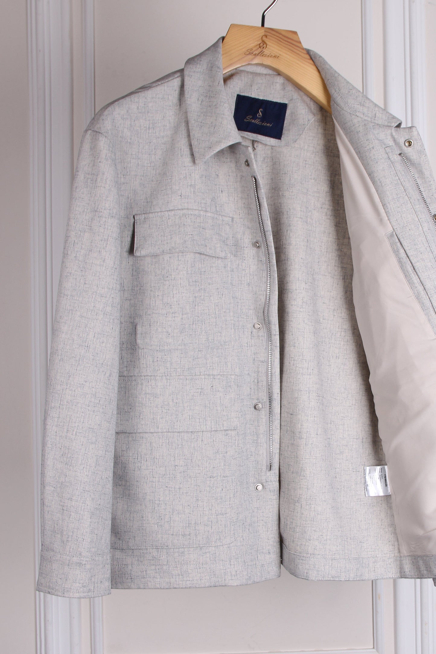 Light Gray Windbreaker