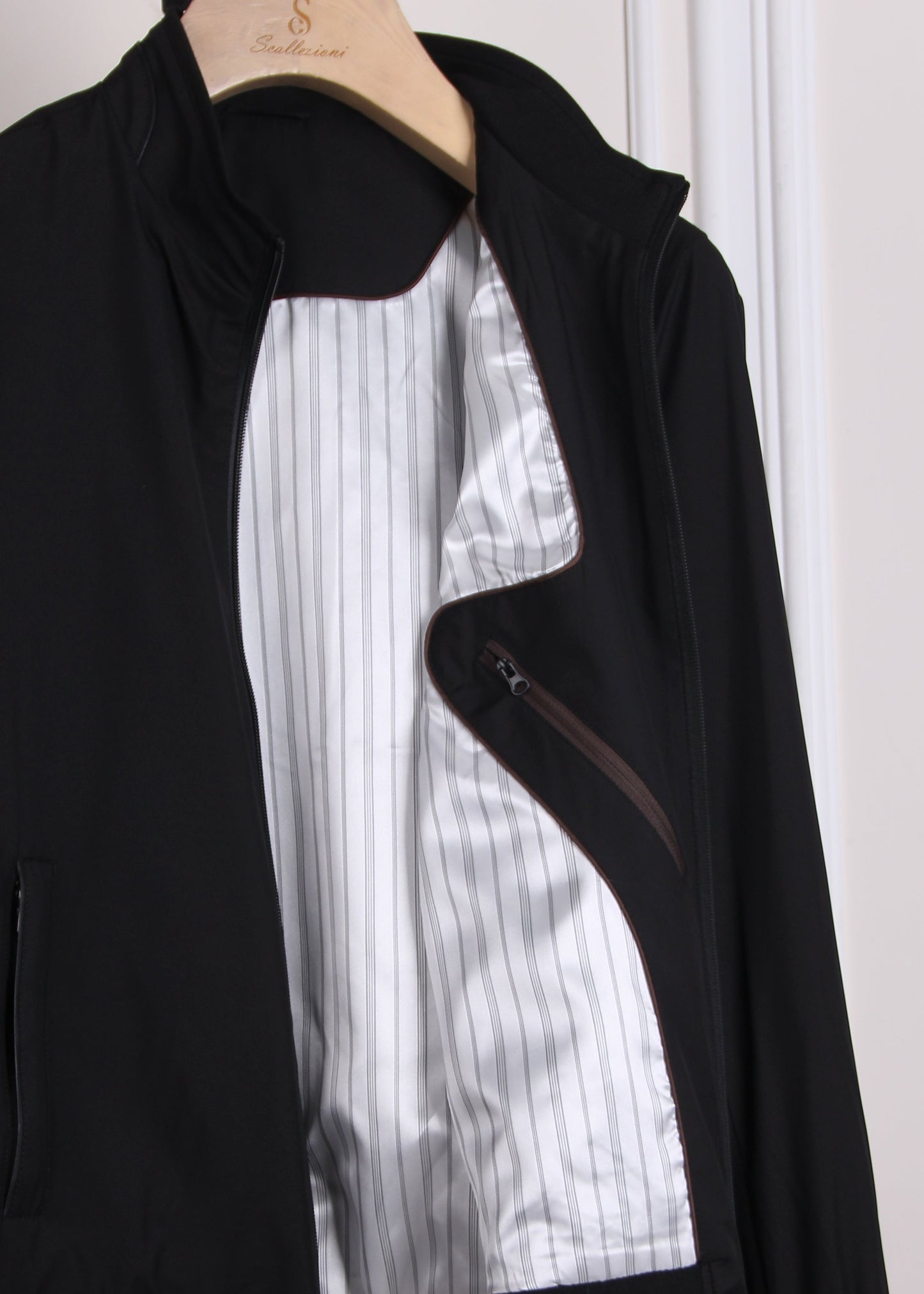 Black Men's Bomber Jacket