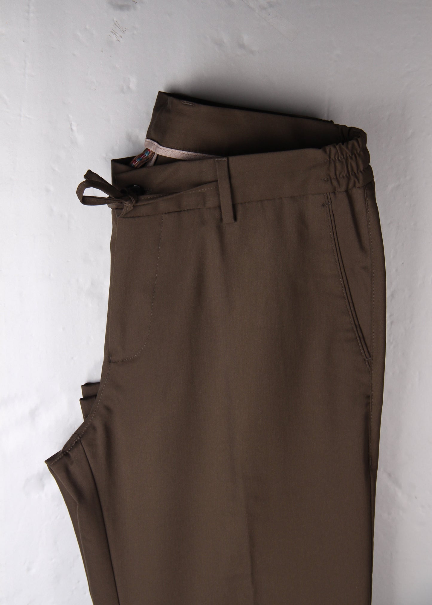 Dark Khaki Men's Trousers